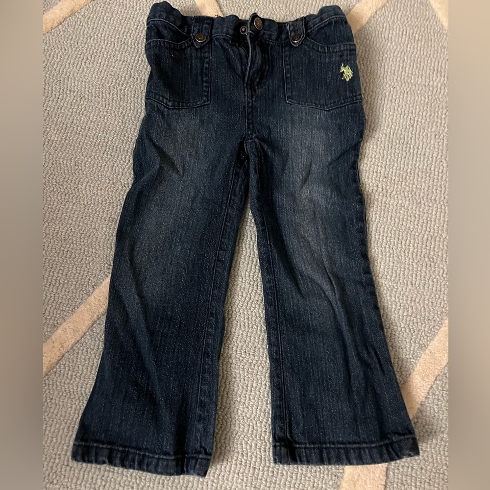 4T polo jeans